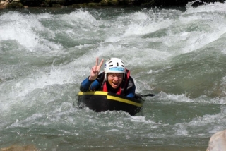  Nas corredeiras em Hydrospeed 